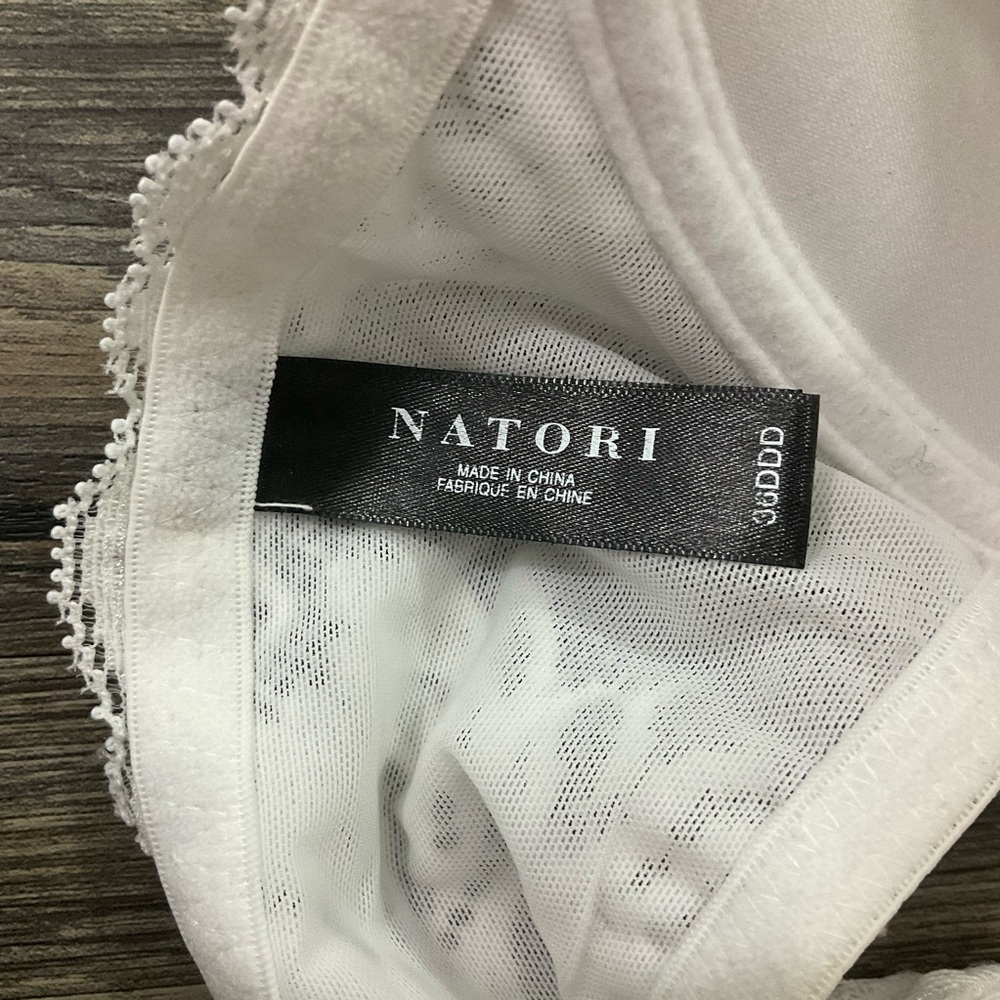 Natori Feathers Racerback T Back Bra Sz 36DDD - Picture 5 of 6